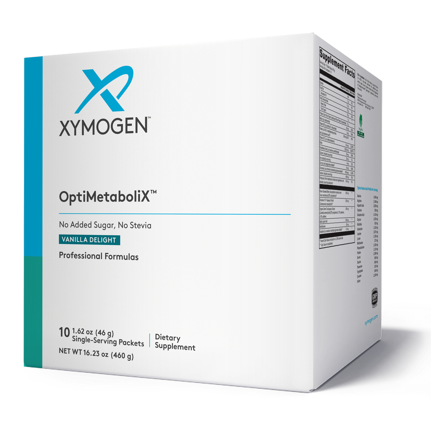 OptiMetaboliX™ Vanilla Delight No Added Sugar, No Stevia 10 Servings catalog image