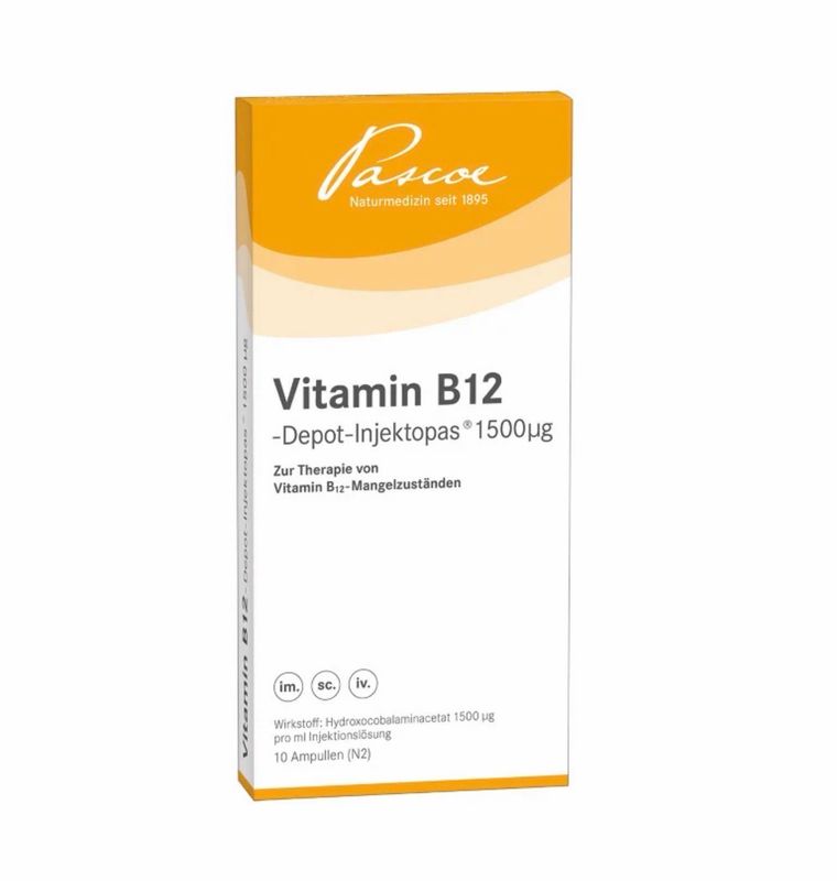 Pascoe Vitamin B12  1500 µg, 10 pcs. Ampoules 