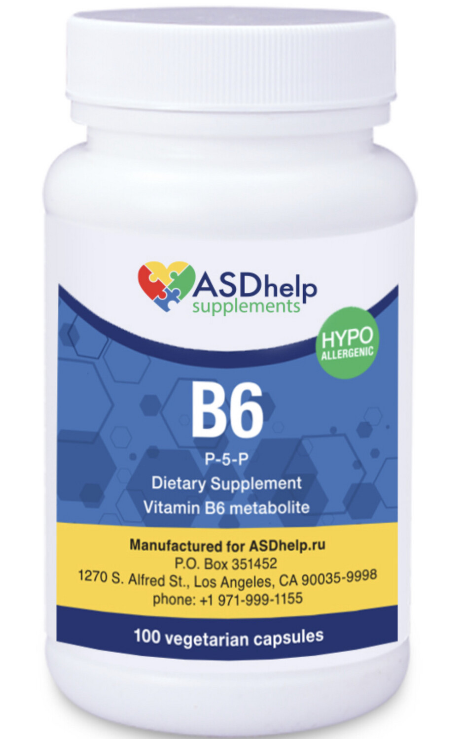 B6 P-5-P 30 mg 100 cap