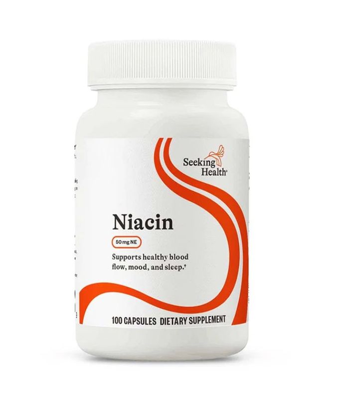 Niacin - 100 Capsules