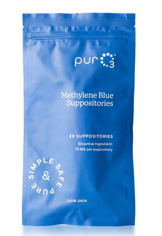 PurO3 Methylene Blue Suppositories