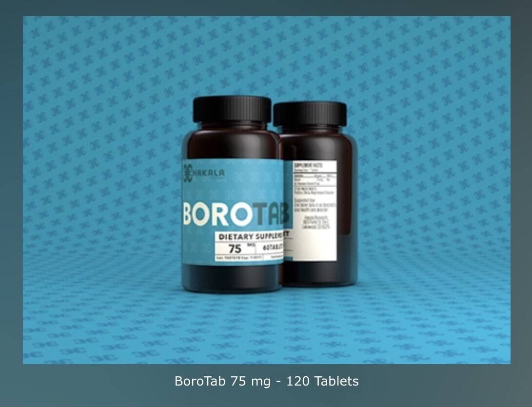 BoroTab 75 mg - 120 Tablets_EXP 06/2026