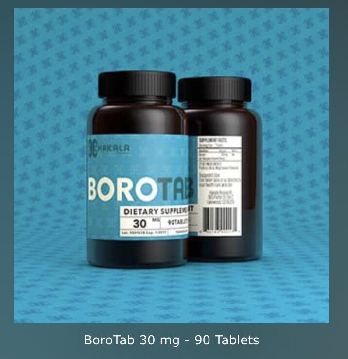 BoroTab 30 mg - 90 Tablets_EXP 10/2026