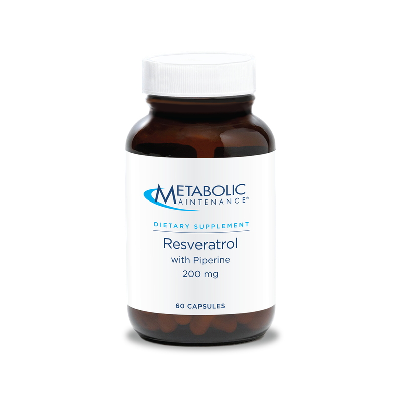 Metabolic Maintenance® Resveratrol with Piperine