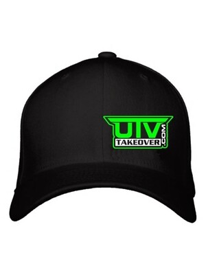 2020 - Hat - Flex Fit (BLACK WITH GREEN LOGO) 2020 - Hat - Flex Fit (BLACK WITH GREEN LOGO)