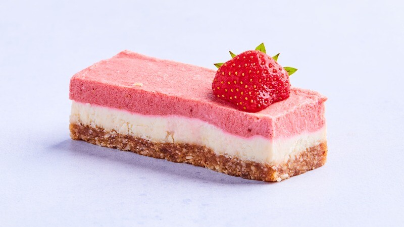 Strawberry "Cheese" Cake 80g ØKO
