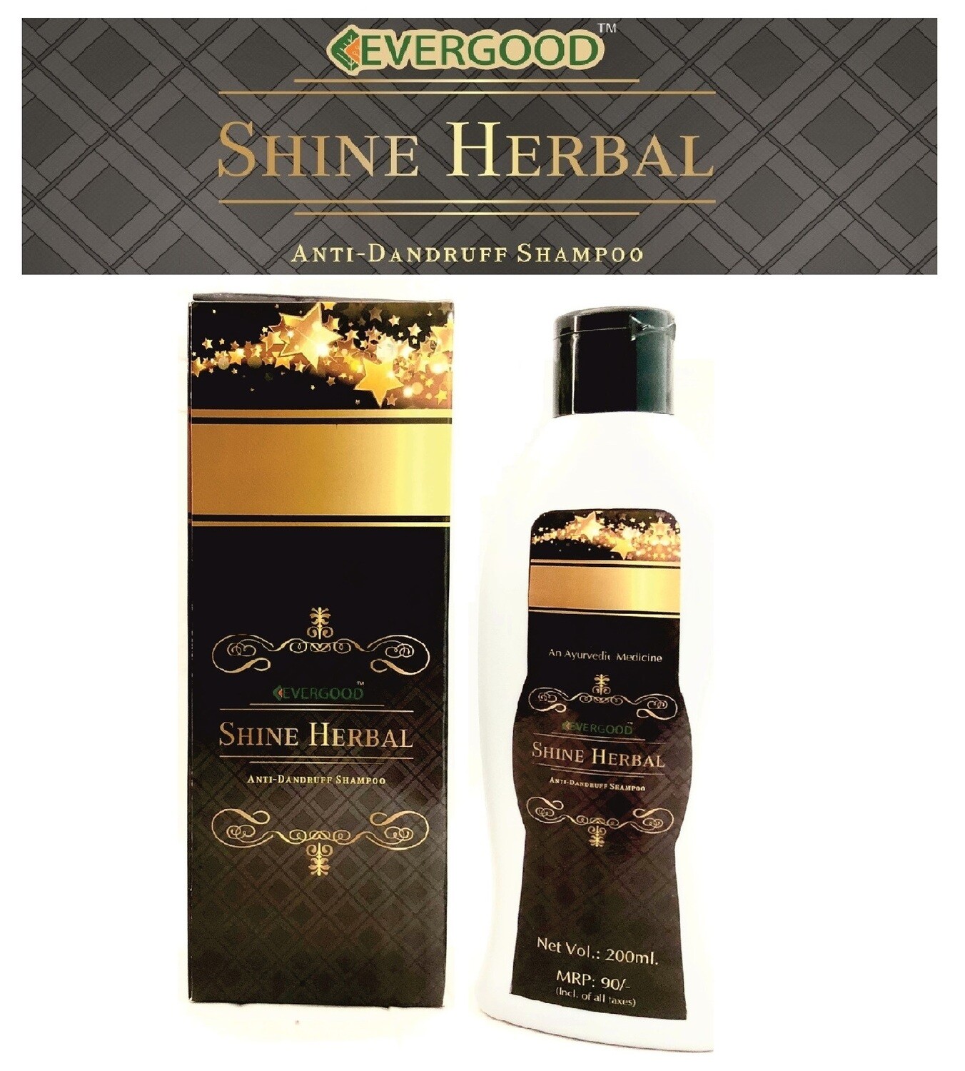 Evergood Shine Herbal Anti-Dandruff Shampoo 200ml