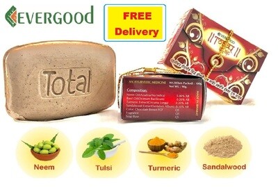 Evergood Total Bath Soap (Pack of 1)