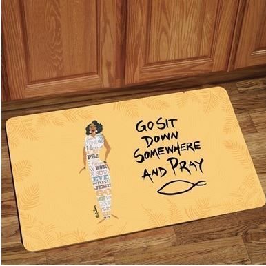 Go Sit Down Somewhere and Pray - Interior Mat