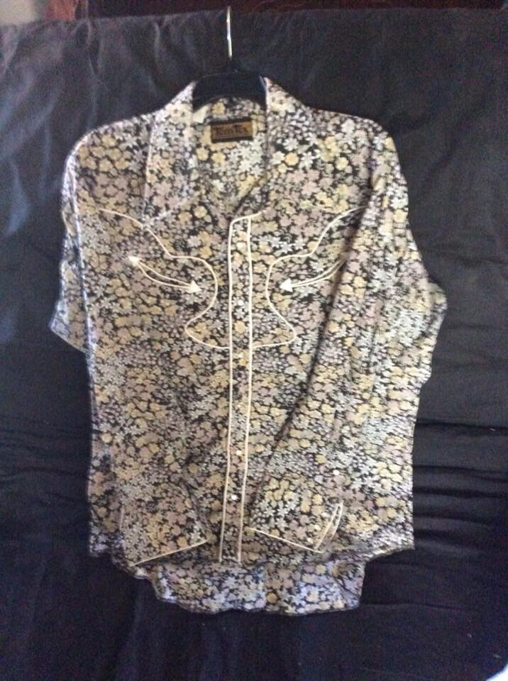 Vintage Western Cowboy Shirt
