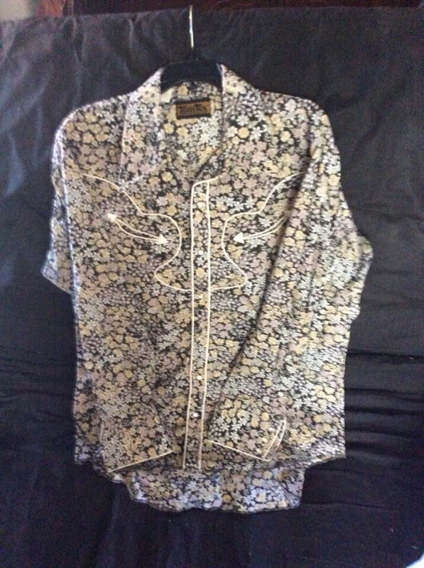 Vintage Western Cowboy Shirt