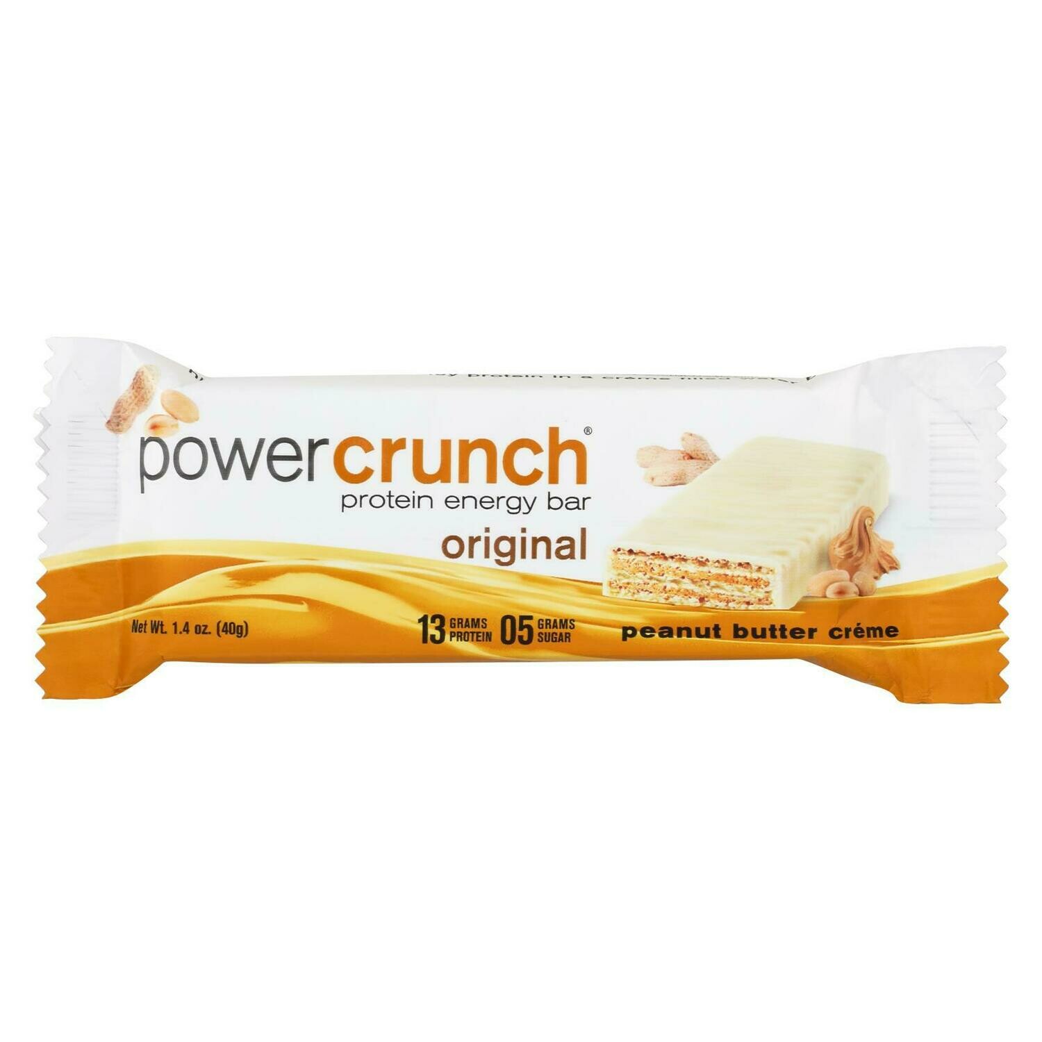 Power Crunch Bar Peanut Butter Cream Case Of 12 1.4 Oz