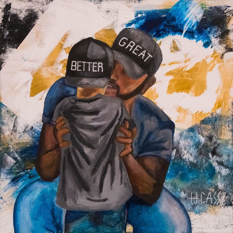 Great and Better - (Giclee on Canvas)