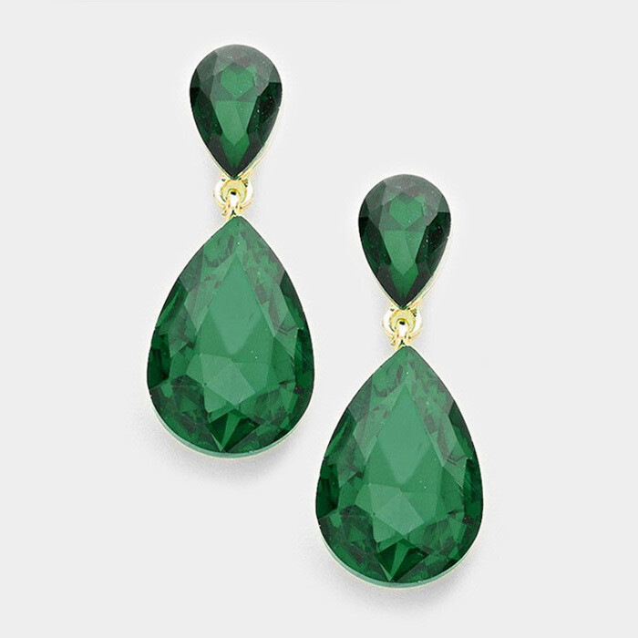 Double Teardrop larger Drop Earring