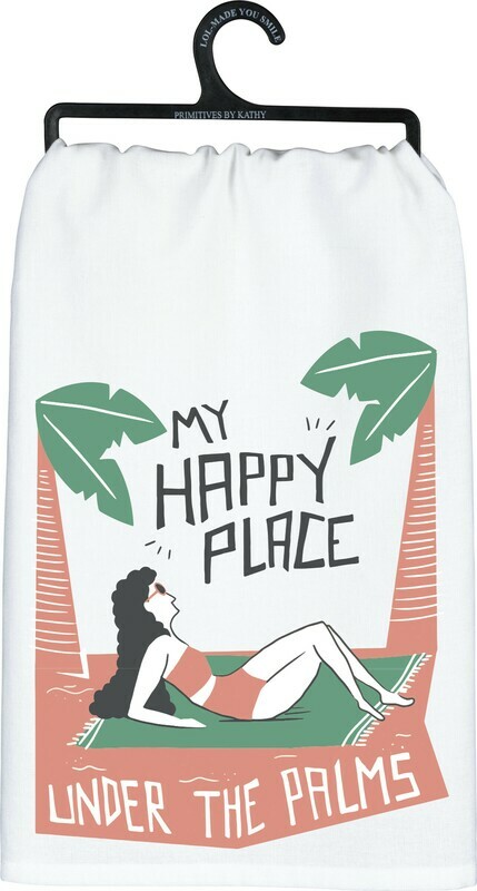 Dish Towel -My Happy Place
