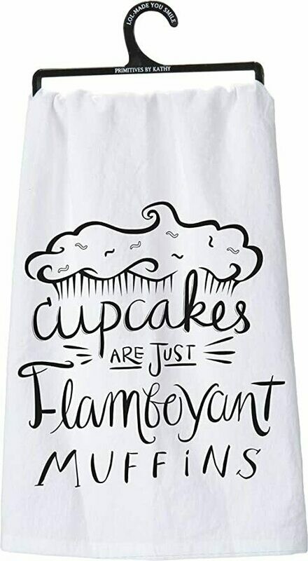 Dish Towel -Cupcakes Are