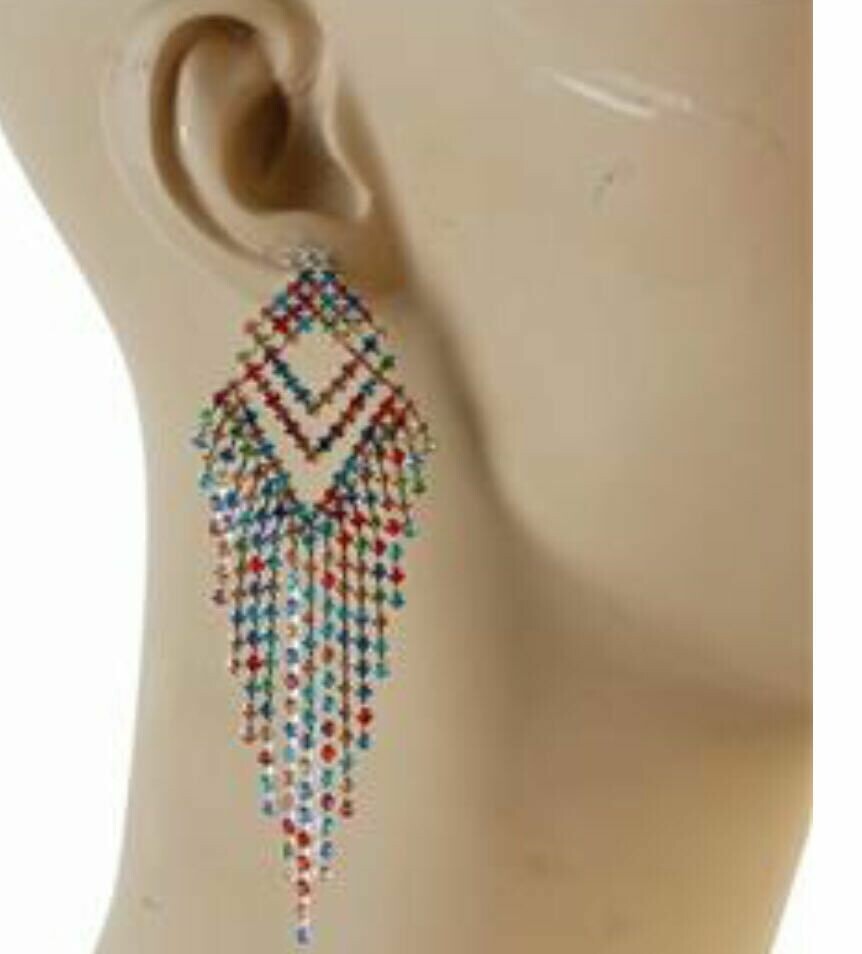 multi color earring