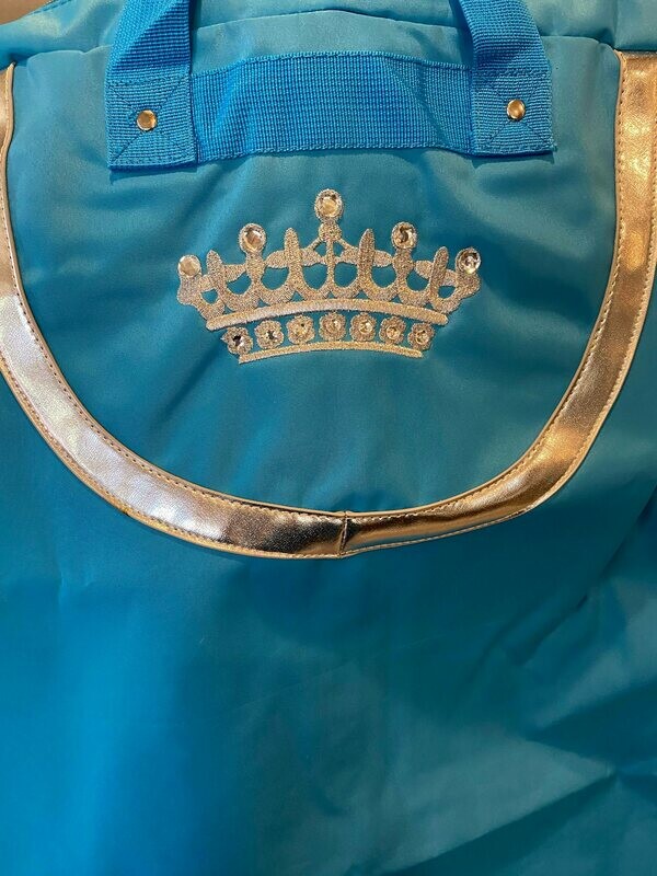 blue crown dress bag ONLY ONE