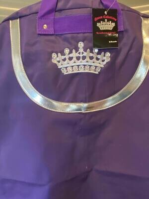 purple dress bag crown ONLY ONE