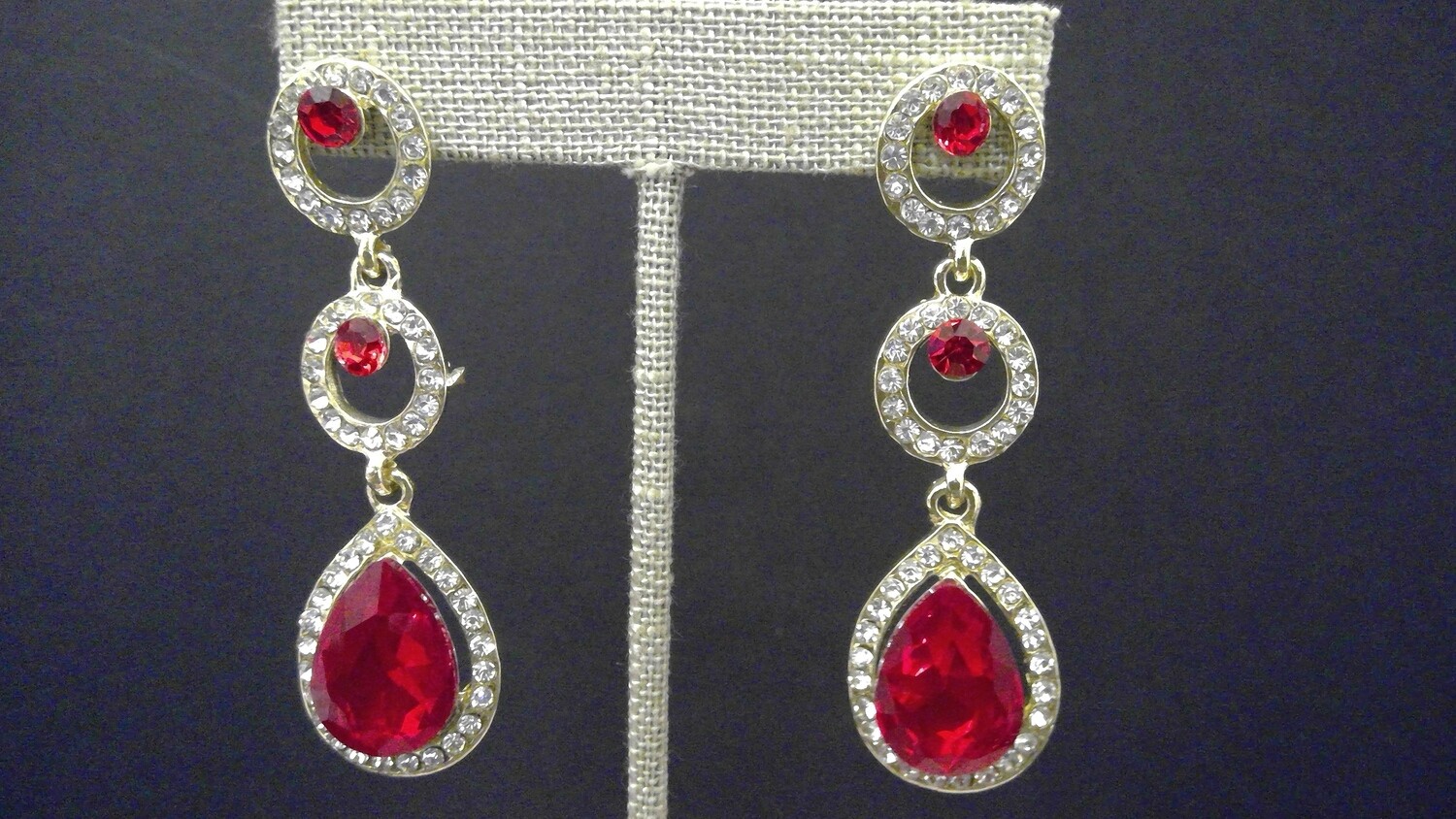 Pageant earrings