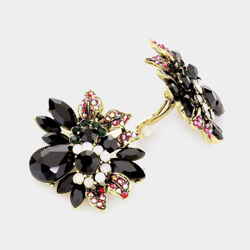 Flower clip on