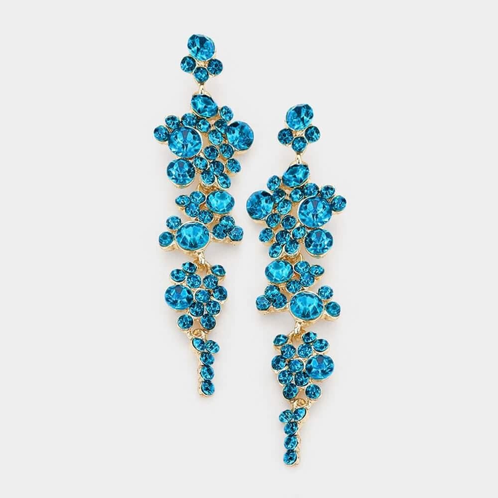 Turquoise Pageant Earring