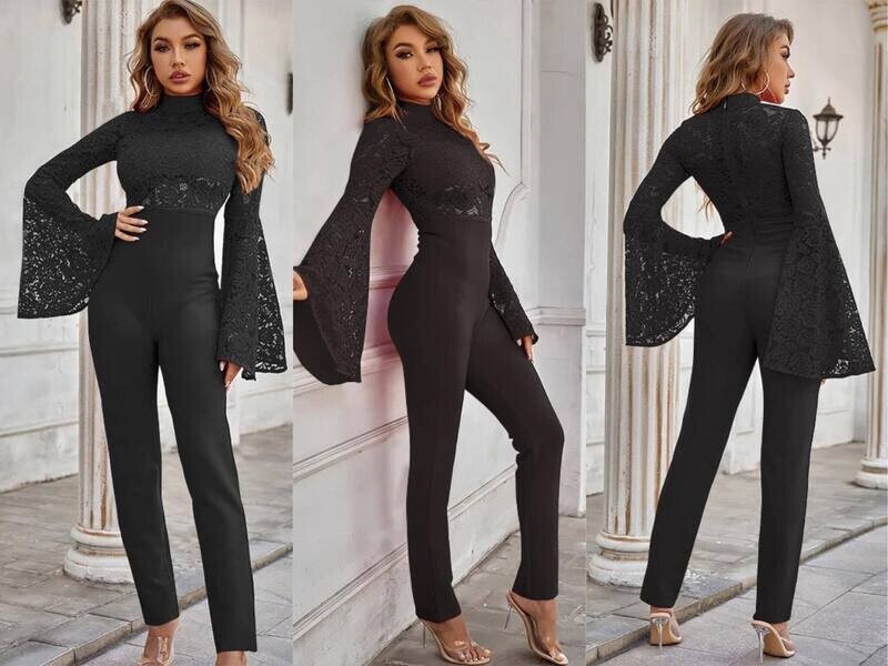 Lace top Jumpsuit