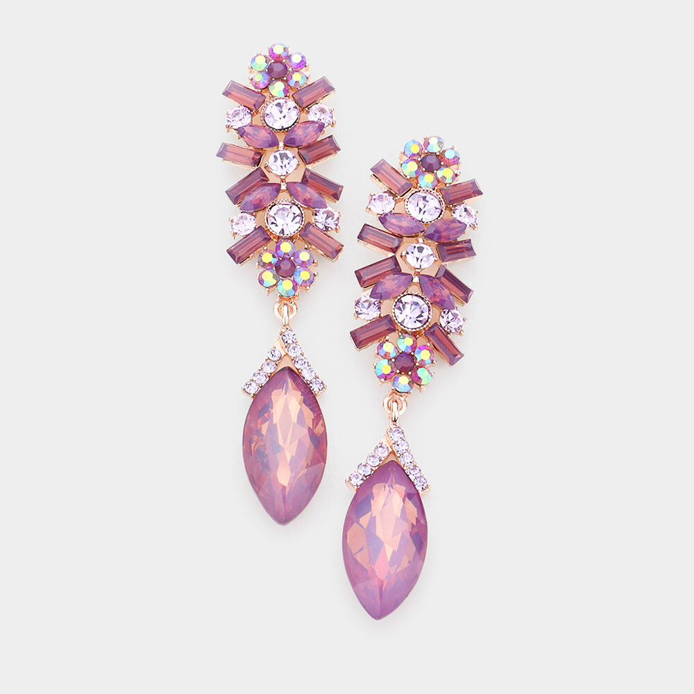 Marquise Drop Pageant earring
