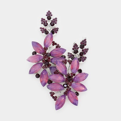 Flower Pedal Pageant Earring