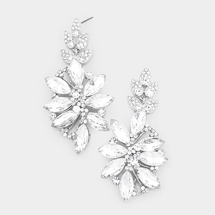 Flower Pedal Pageant Earring