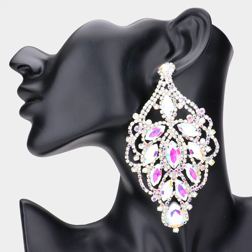 Marquise Stone Earring