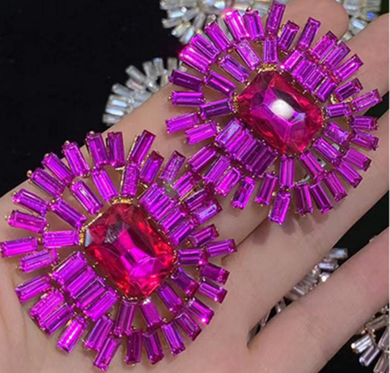 Full Starburst Pageant Earring