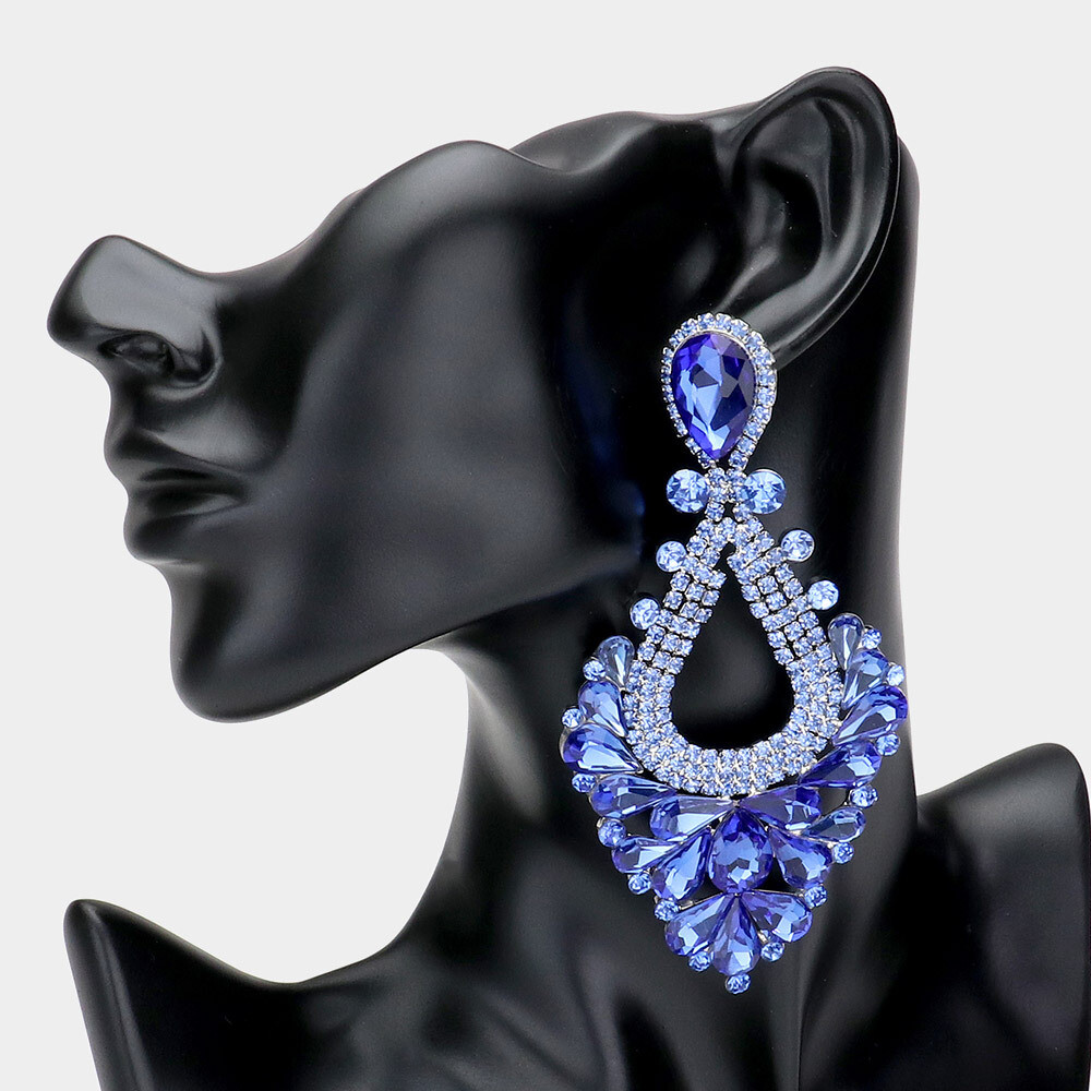 Pear Shape Pageant earrings