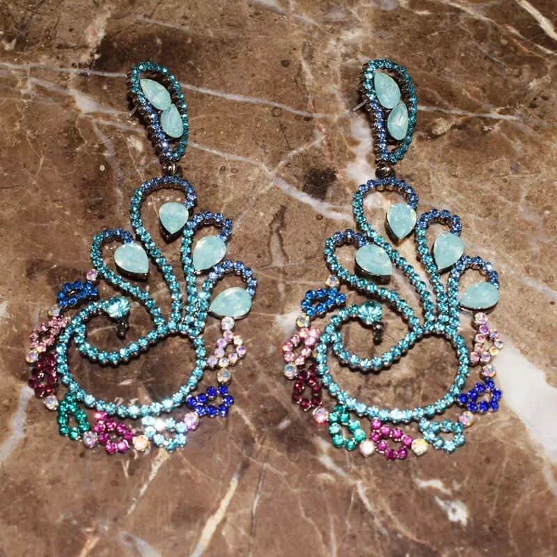 Swirl earrings