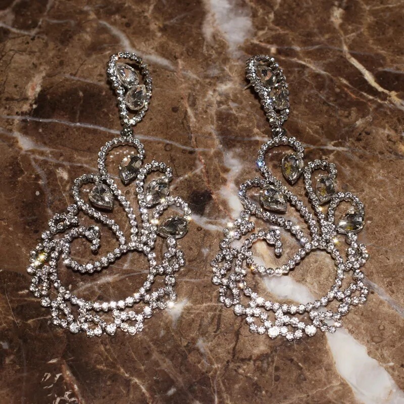 Swirl earrings
