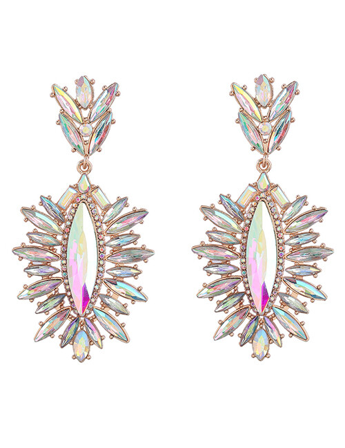 Leaf Diamon Pageant earrings