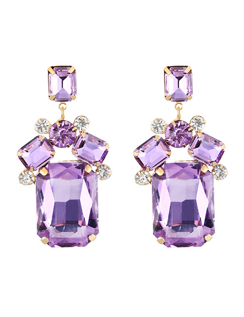 Square Pageant earrings
