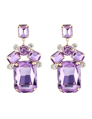 Square Pageant earrings