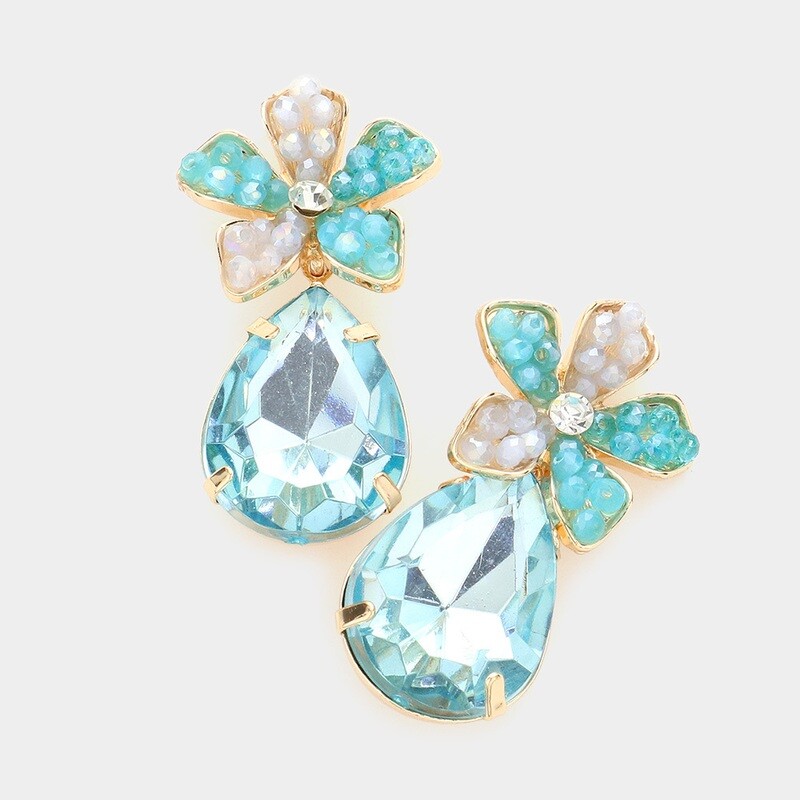 FLower Pageant earrings