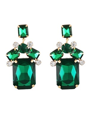 Square Pageant earrings
