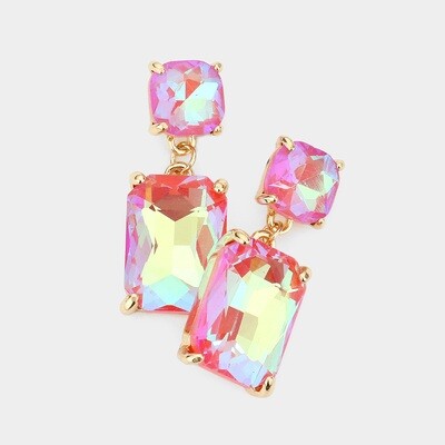 Square Pageant Earring