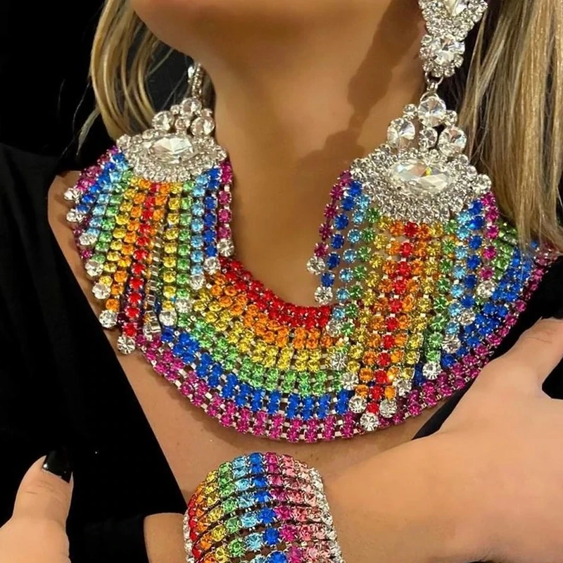 Rainbow Pageant Earring