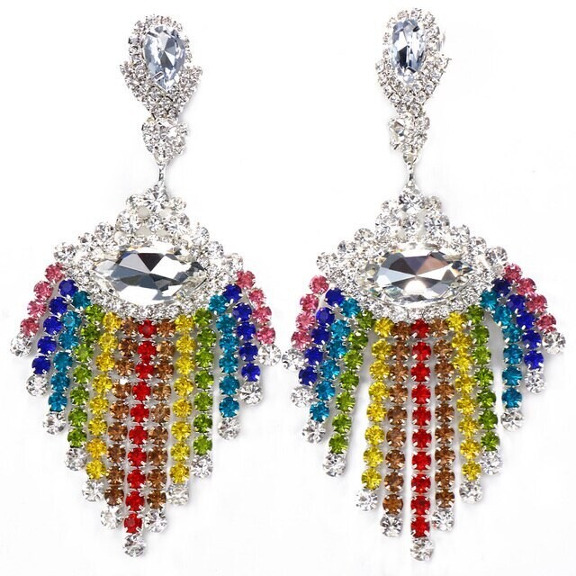 Rainbow Pageant Earring