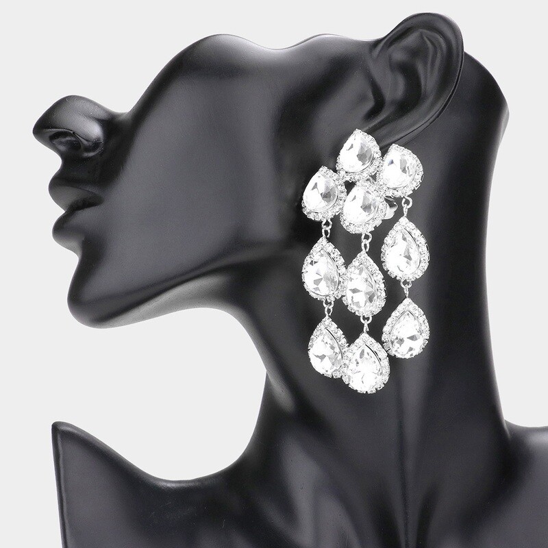Bubble Dangle Pageant earrings
