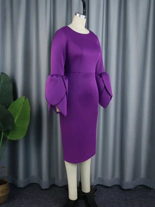 Tulip Sleeve Dress