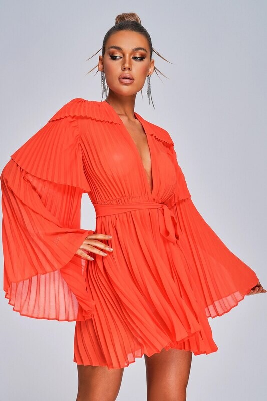 Pleated Dress