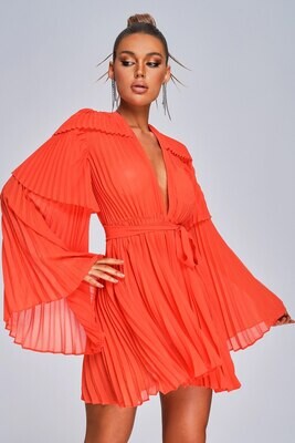Pleated Dress