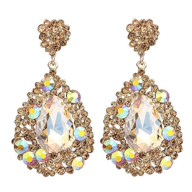 Smaller drop Pageant Earrings