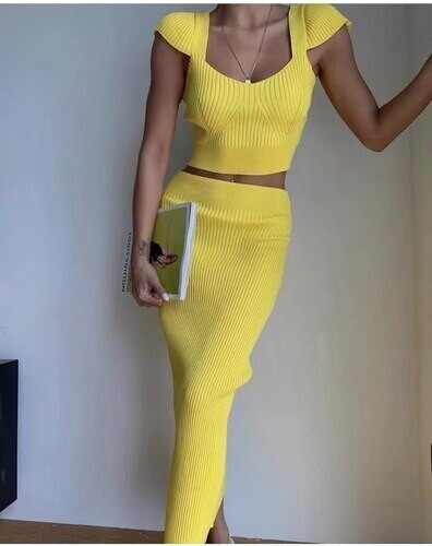 Sweater Two Piece Dress