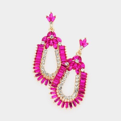 Stone Pageant Earring